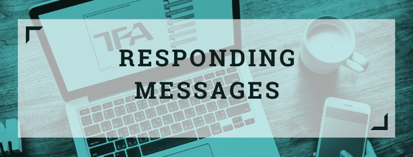 Responding messages